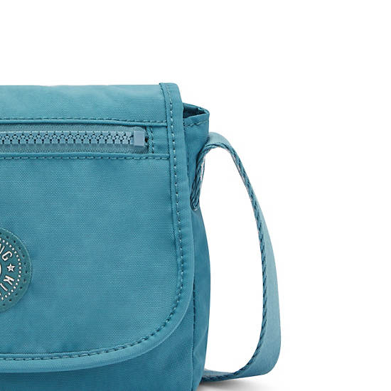 Torby Mini Kipling Sabian Crossbody Turkusowe | PL 1873VR